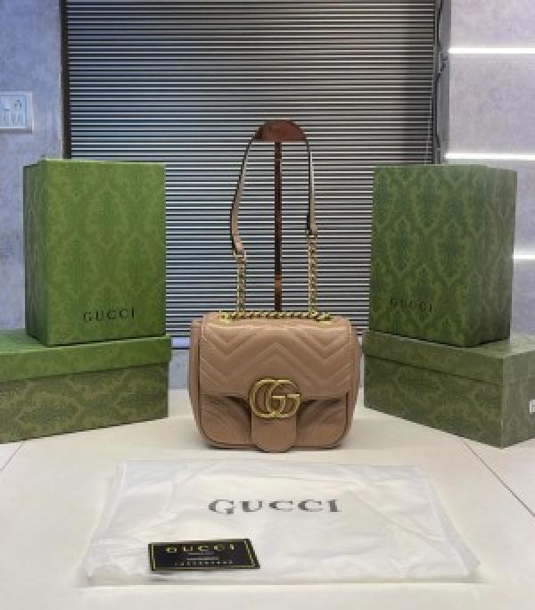 gucci GG marmont matelass shoulder bag with box 810