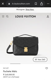Louis  vuitton Pochette Mtis with hk Bill and magnet box 539