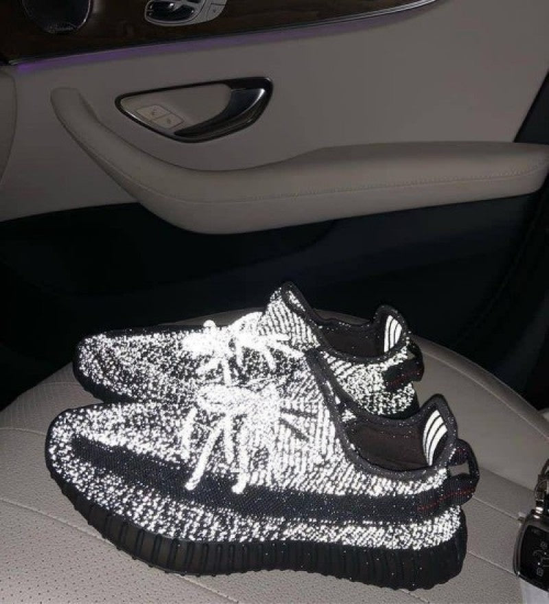 Adidass Yeezy 350 V2 Black Full Reflective Semi UA