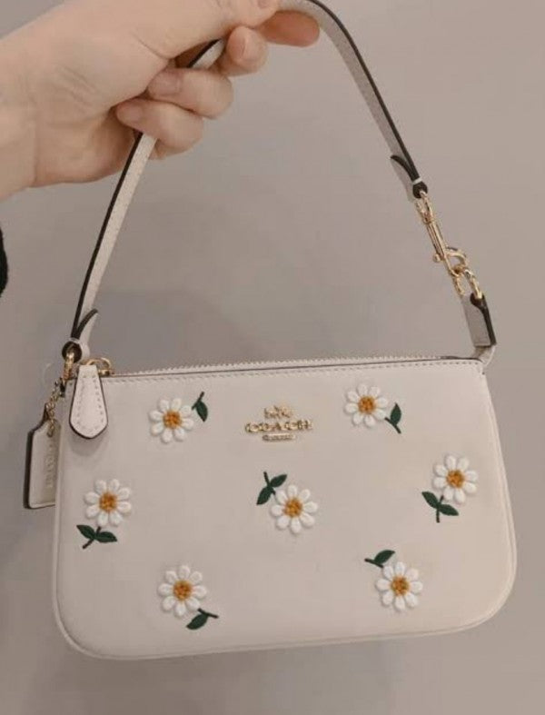 Coach  Nolita  19  Daisy  Sling  Bag  With  Box  Dust  Bag  Sling  Chain