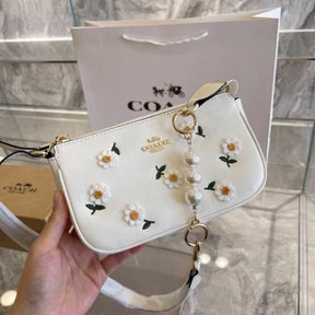 Coach  Nolita  19  Daisy  Sling  Bag  With  Box  Dust  Bag  Sling  Chain