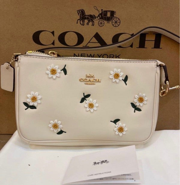 Coach  Nolita  19  Daisy  Sling  Bag  With  Box  Dust  Bag  Sling  Chain