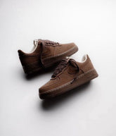 Nikee Airforce 1 Low Suede Cacao Wow