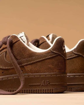 Nikee Airforce 1 Low Suede Cacao Wow