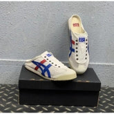 Onitsuka Tiger Mexico 66 Sabot Half Cut Shoe Sneaker White Blue Red