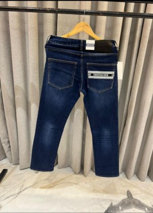 SALE Christian Dio r Signature denim dark blue