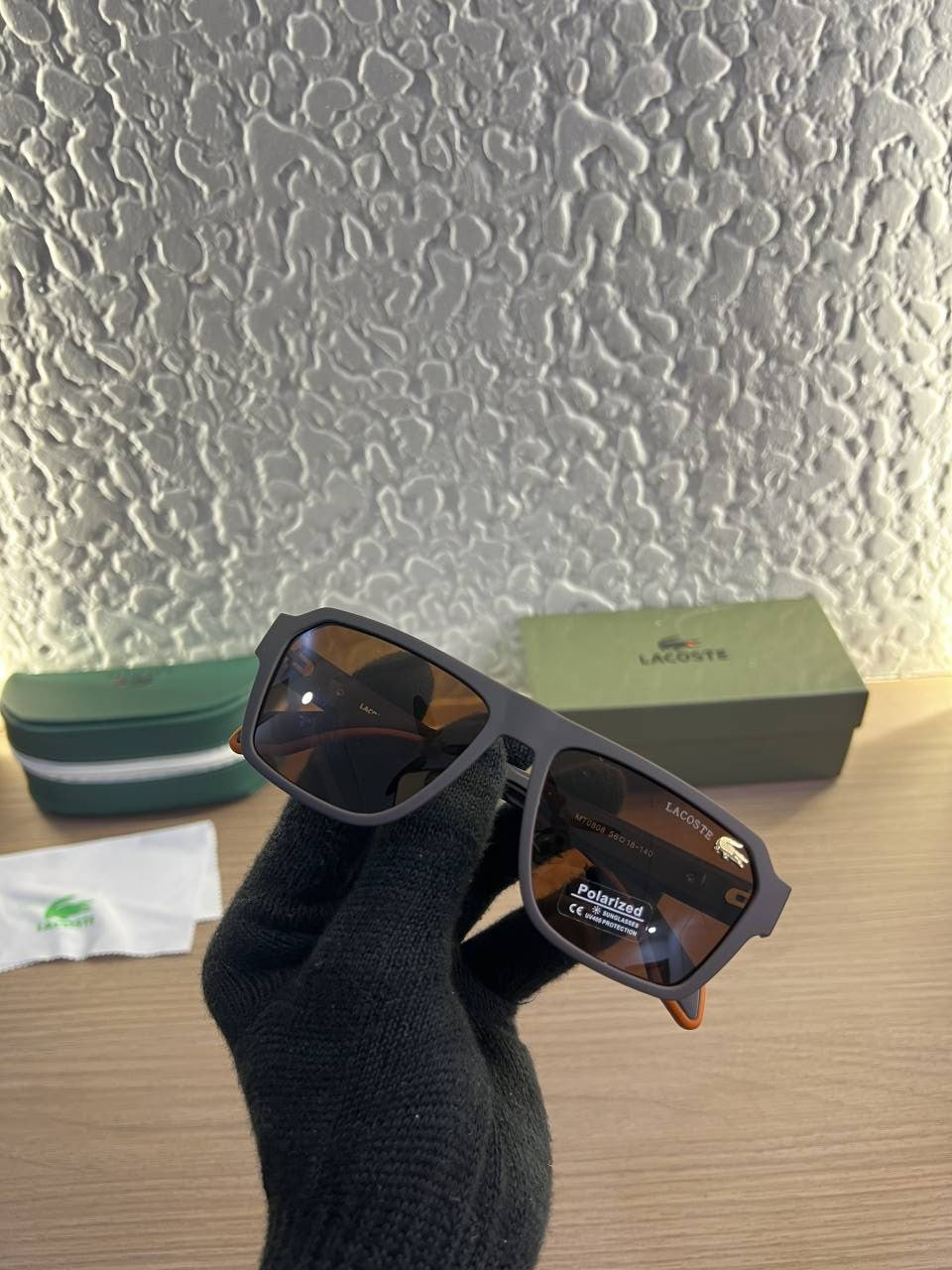 Lacost 808 brown orange