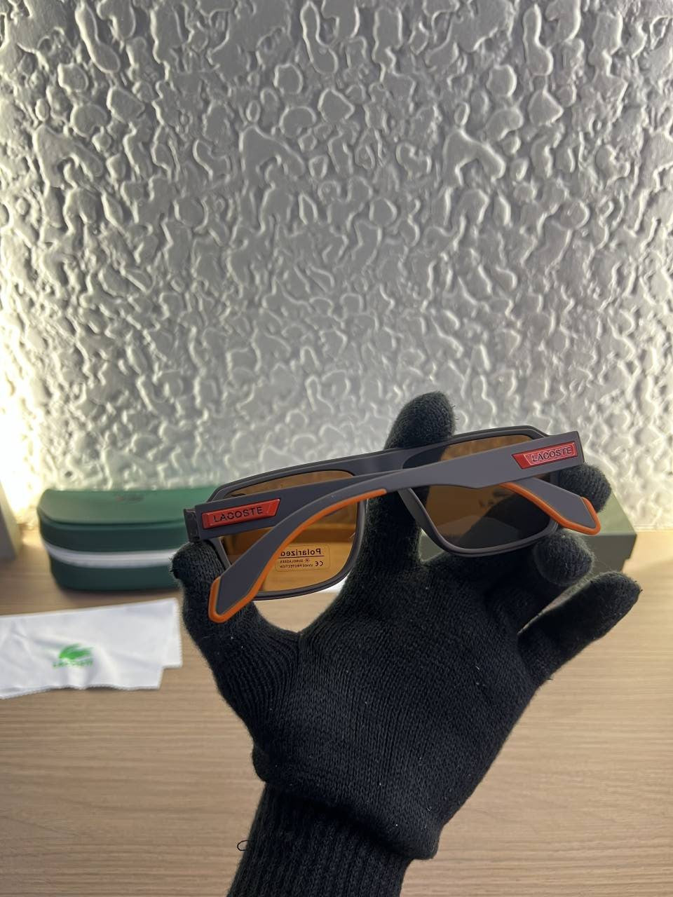 Lacost 808 brown orange