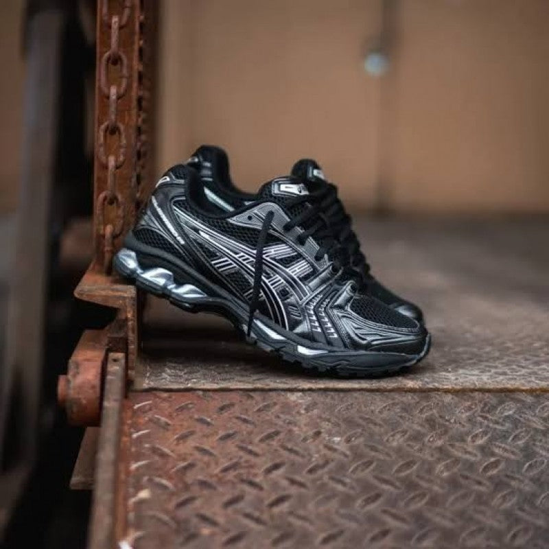 Asic ss gel kayano 14 black pure silver