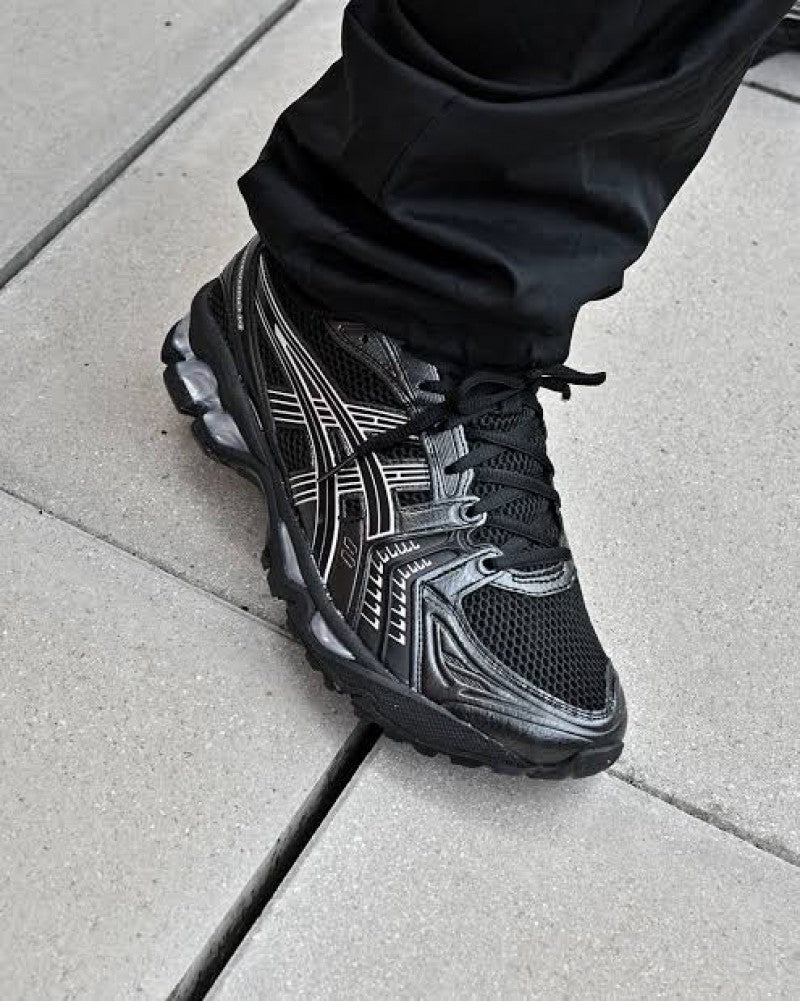 Asic ss gel kayano 14 black pure silver