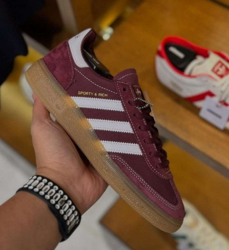 Handball spezial x sporty rich red cloud white gum