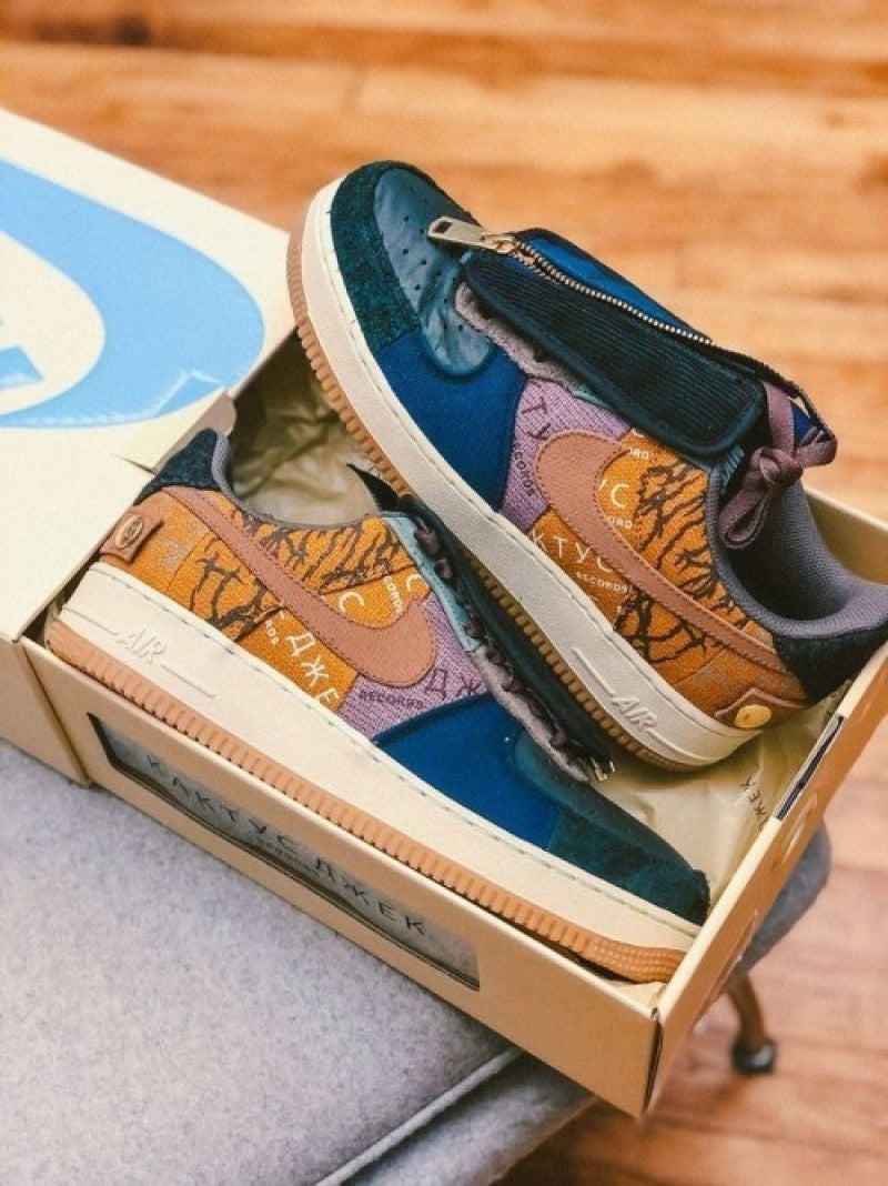 Nikee AirForce 1 Low Travis Scott Cactus Jack Semi UA