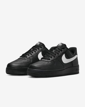 E Airforce 1 07 black white men s shoes
