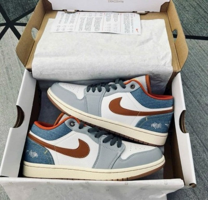 Nikee Air Jordan Retro 1 Low RepAired Denim