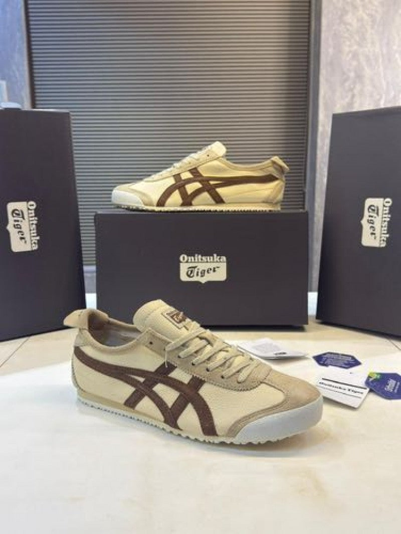Onitsuka Tiger Mexico 66 Beige Suede Brown new with box