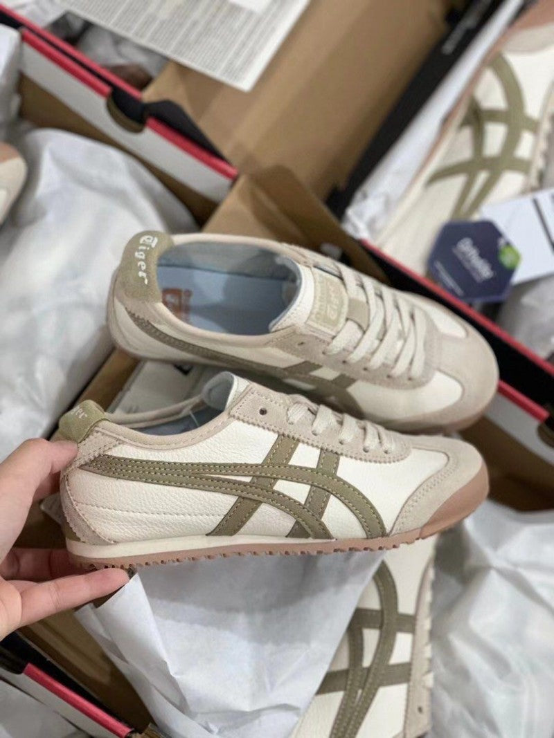 Onitsukaa Tiger Mexico 66 Cream Khakhi
