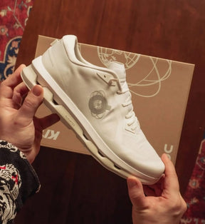 On Running x Kith Cloudzone White Ice