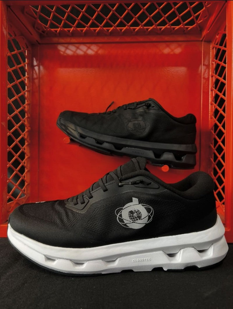 On Running x Kith Cloudzone Black White