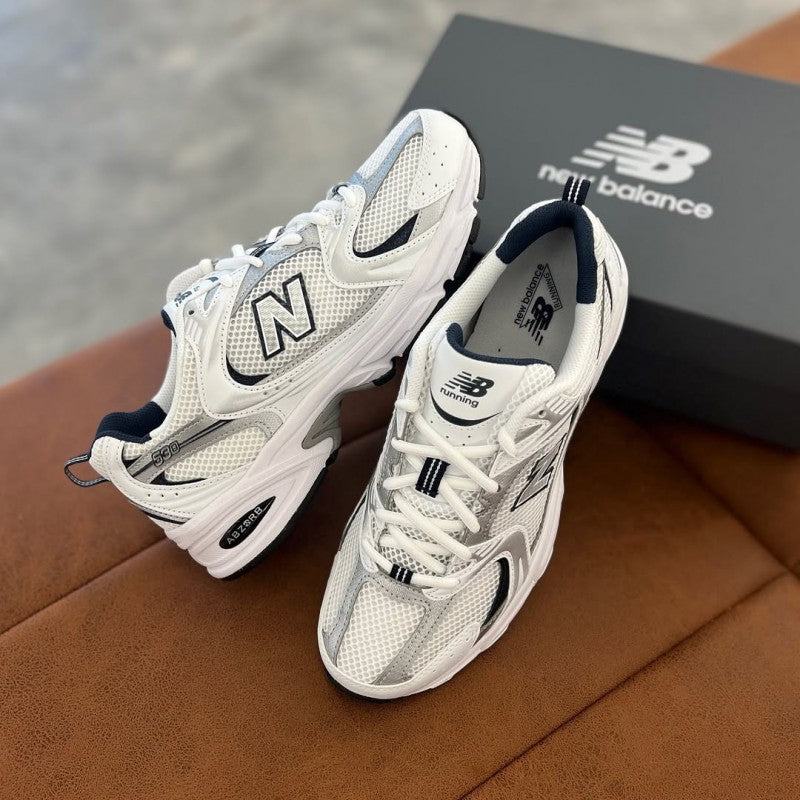 530 white navy mens