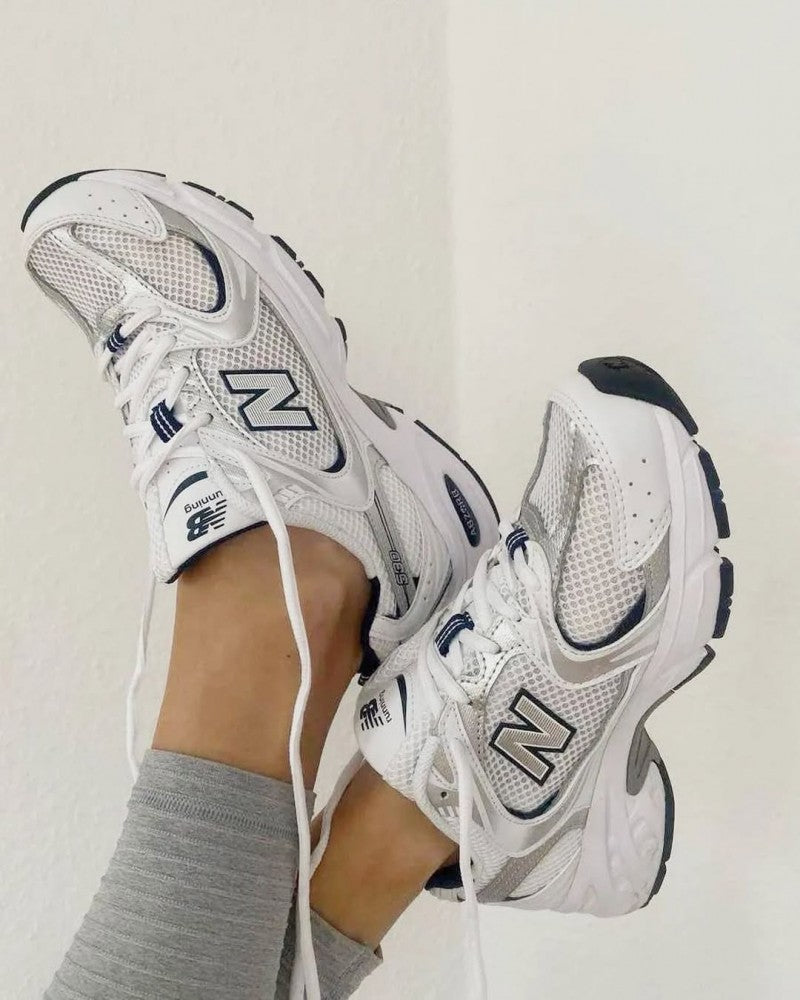 530 white navy mens