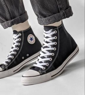 Convers Mens All Star High Canvas Black
