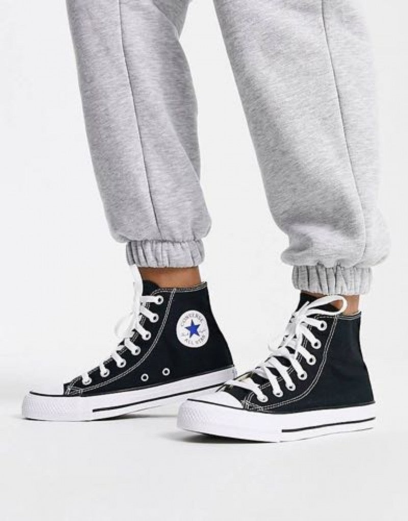 Convers Mens All Star High Canvas Black