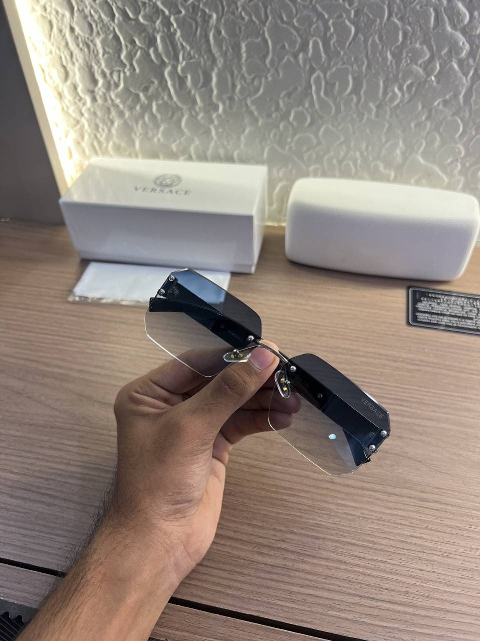 Versace 3129 lightblue black