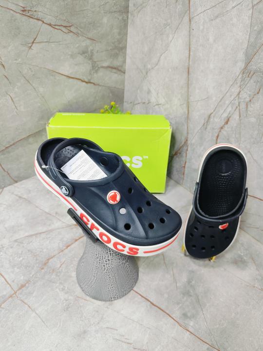 CROC S BAYABAND BLACK RED 1091