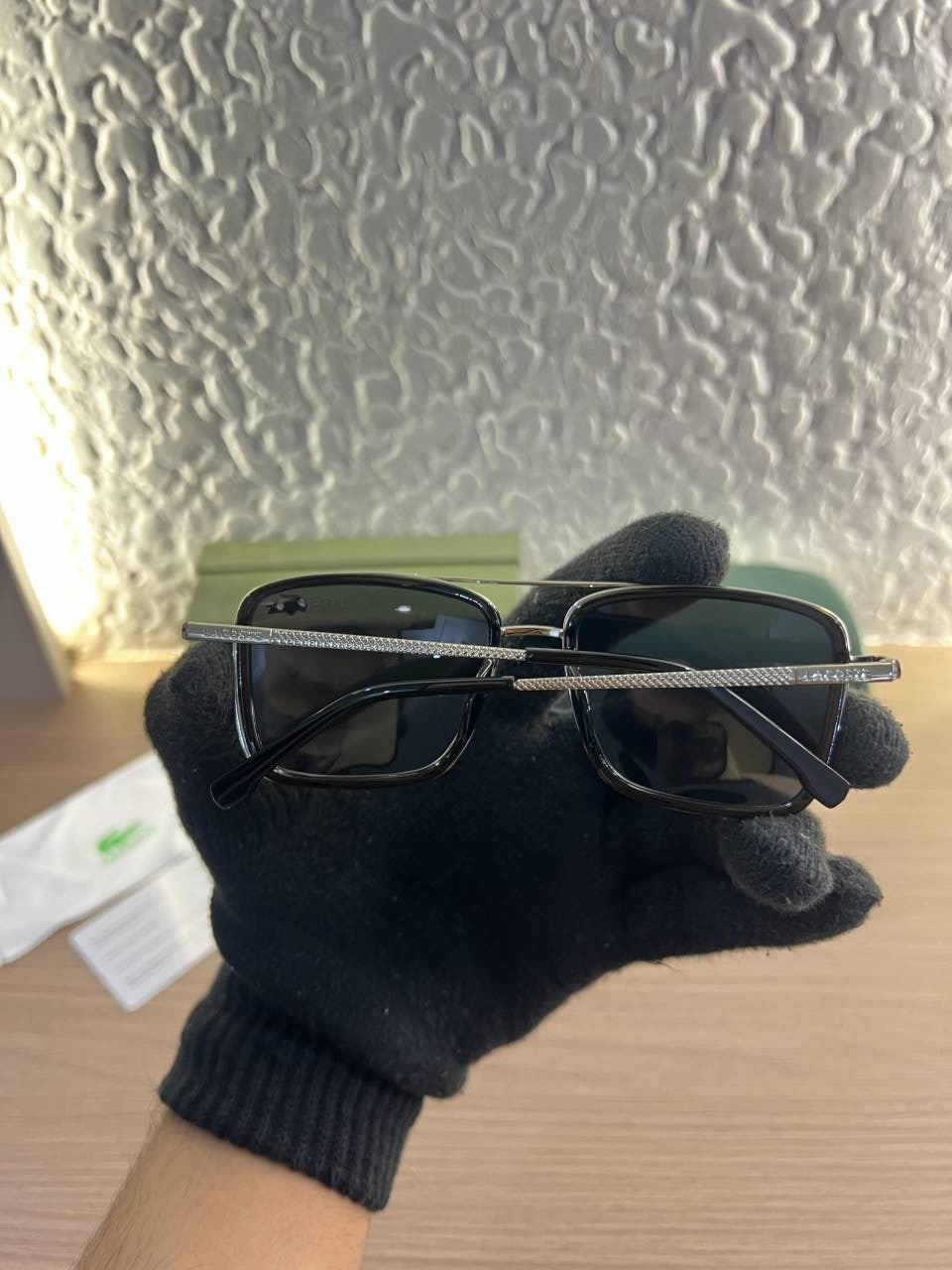 Lacostte 138 black silver