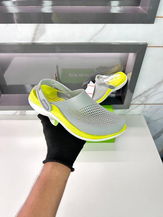 Croc s Lite ride grey yellow 136