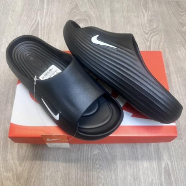 120 Nike React X Rejuvan8 Black Flipflop