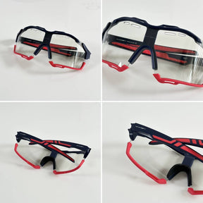 Oakley 8241 Blue Red Day