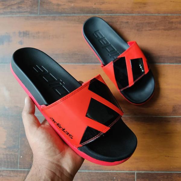150 Adidas Adilette Red Premium Slide