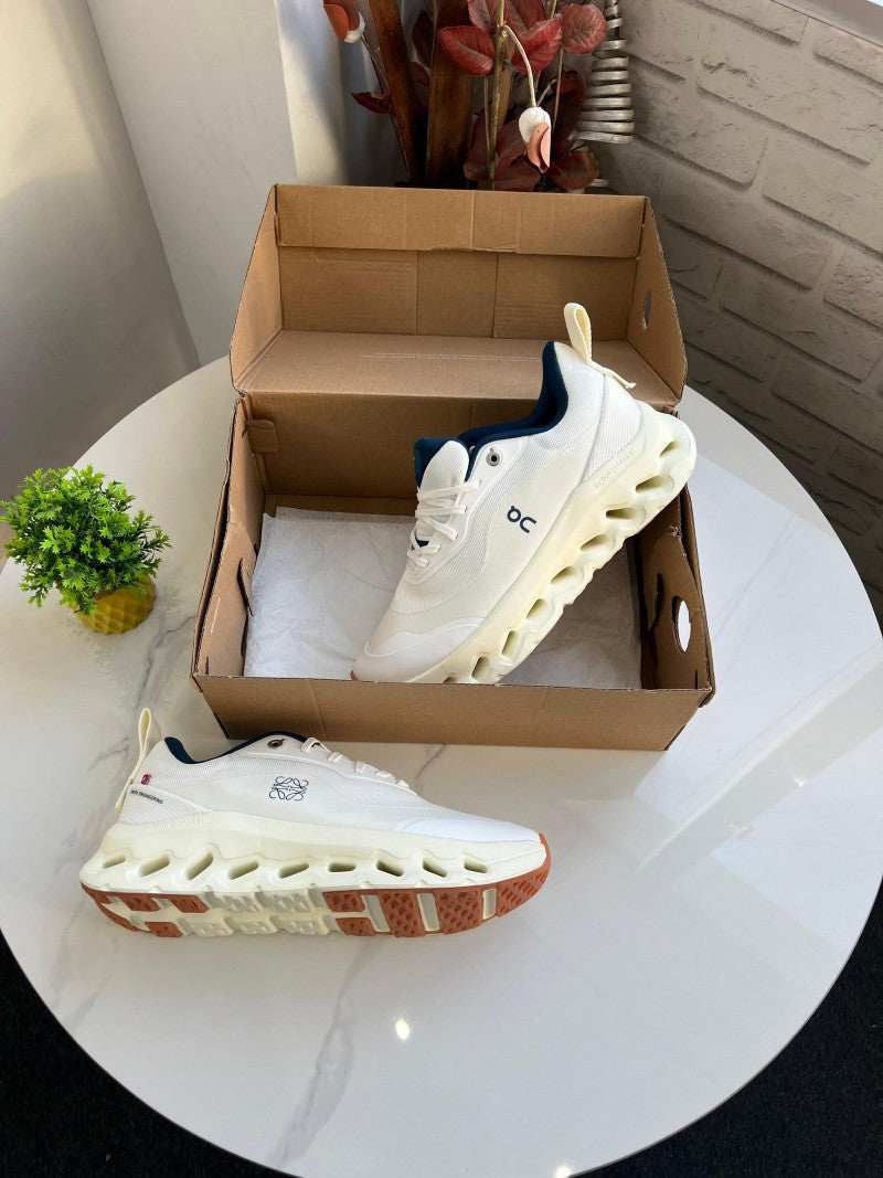 Loewe x on cloud running tilt 2 0 white navy