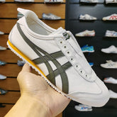 Onitsuk a tiger Mexico 66 Leather Slip On MANGO OLIVE Men Shoes Fix