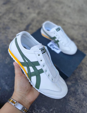 Onitsuk a tiger Mexico 66 Leather Slip On MANGO OLIVE Men Shoes Fix