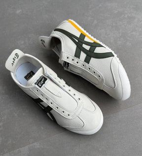 Onitsuk a tiger Mexico 66 Leather Slip On MANGO OLIVE Men Shoes Fix