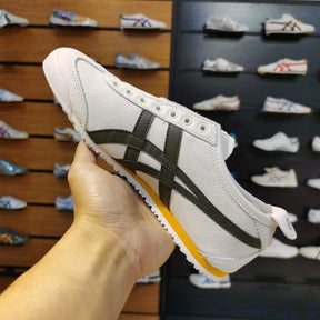 Onitsuk a tiger Mexico 66 Leather Slip On MANGO OLIVE Men Shoes Fix