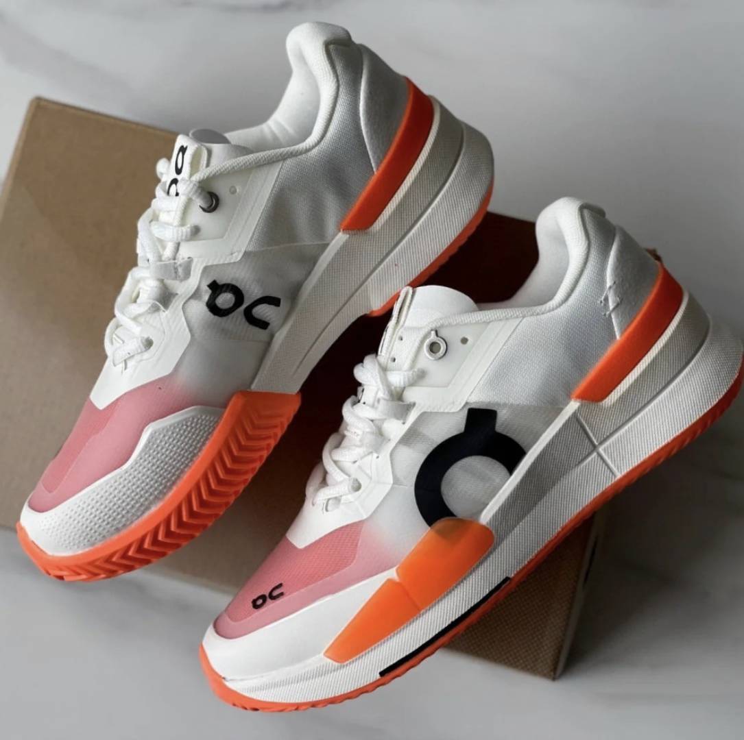 On Cloud X The Roger Pro 2 White Flame