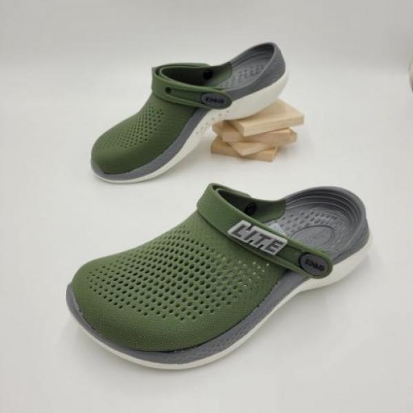 178 Crocs Lite Ride 360 Green With Og Box