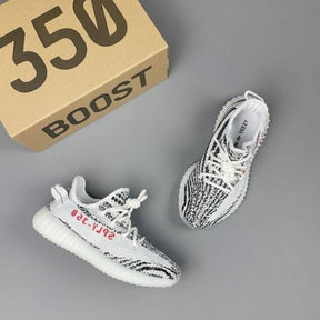 ADID AS YEEZY 350 ZEBRA WHITE