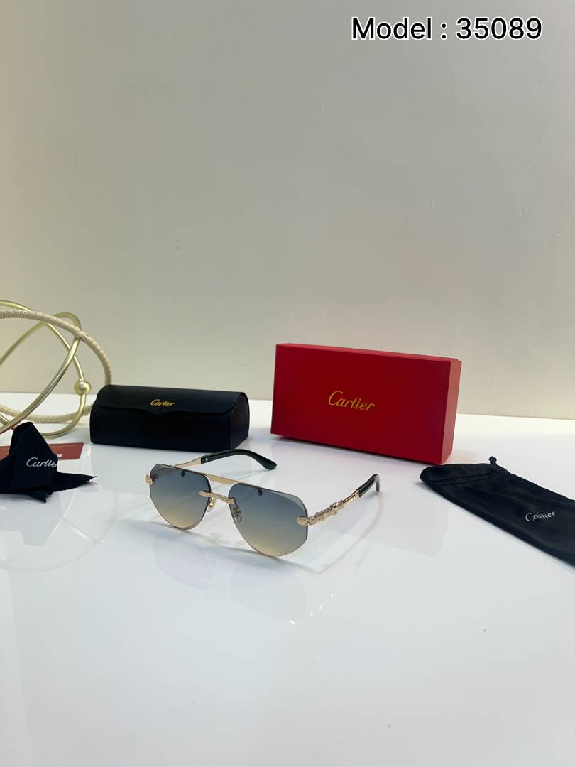 Cartieer 35089 gold with multi