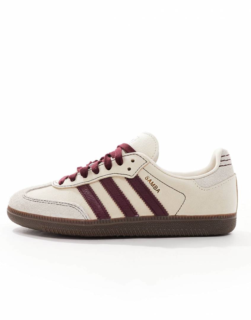 Adida.s Samba Wonder White Maroon