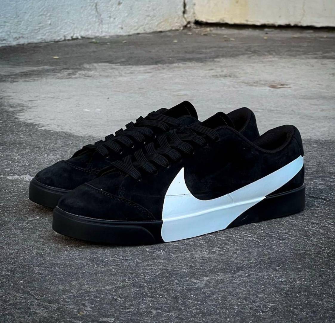 Nik.e Blazer City Low LX Black White