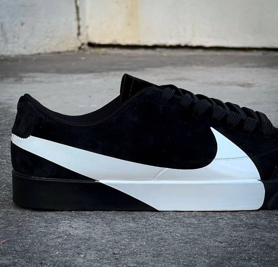 Nik.e Blazer City Low LX Black White