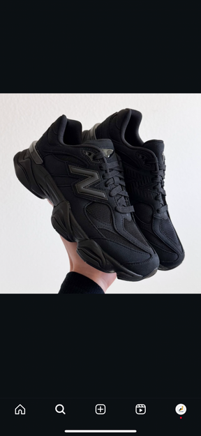 New Balanccee 9060 All Black