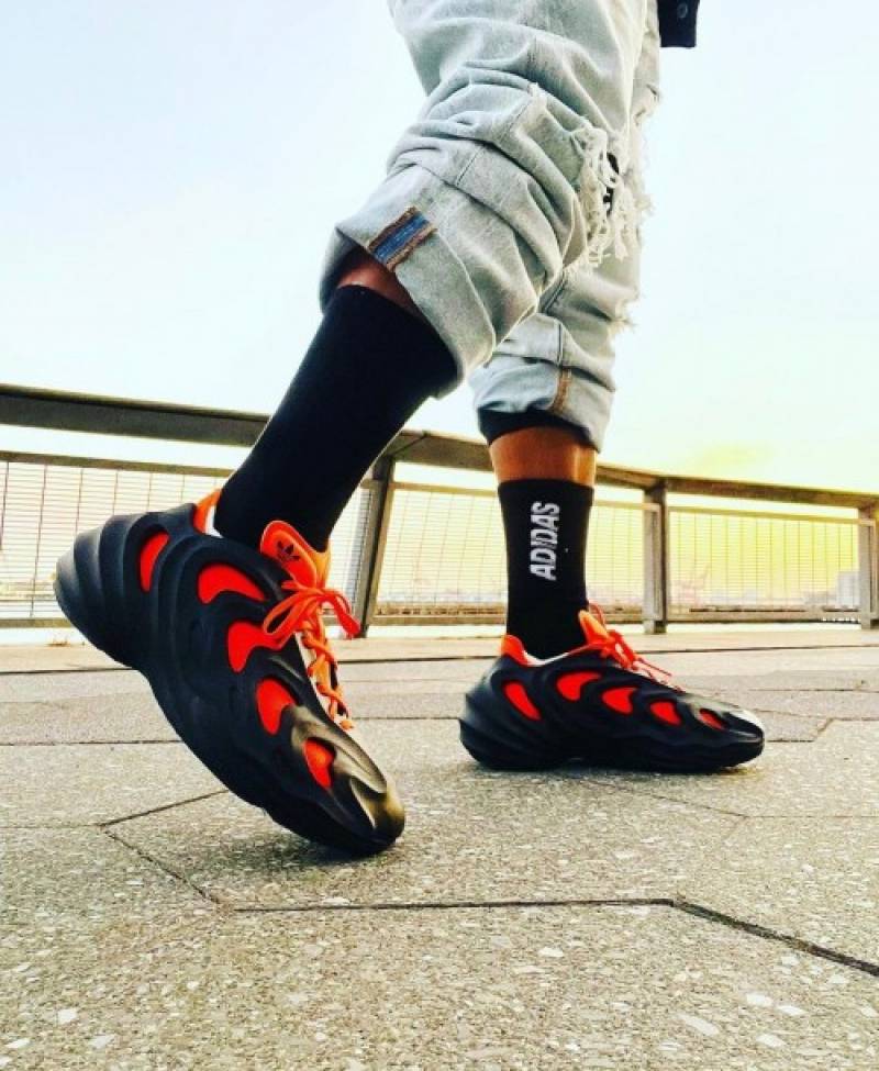 Adida Adifom q core black impact orange