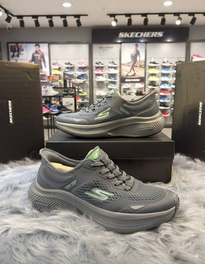 Skechers men shoes slip on shoes lightweight cushioning sneakers