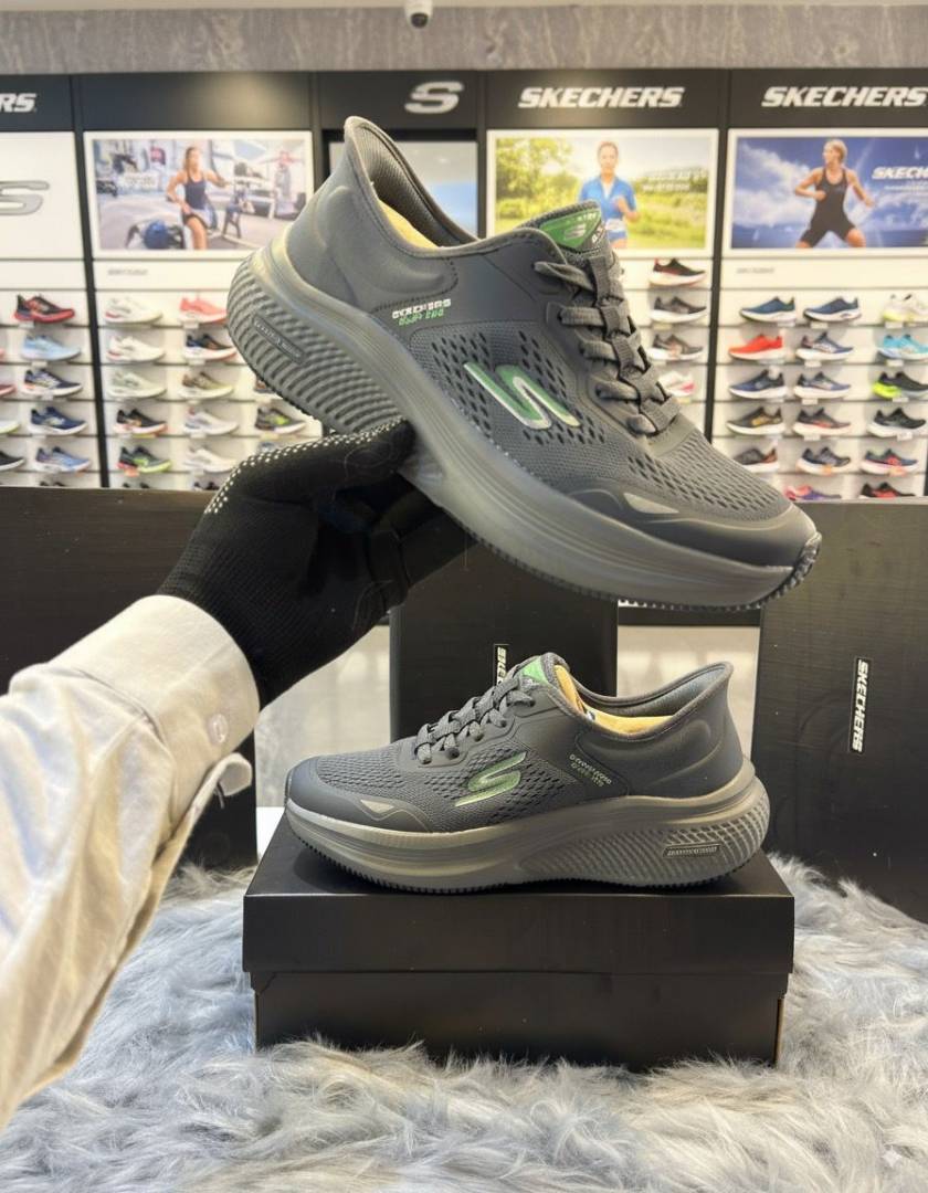 Skechers men shoes slip on shoes lightweight cushioning sneakers