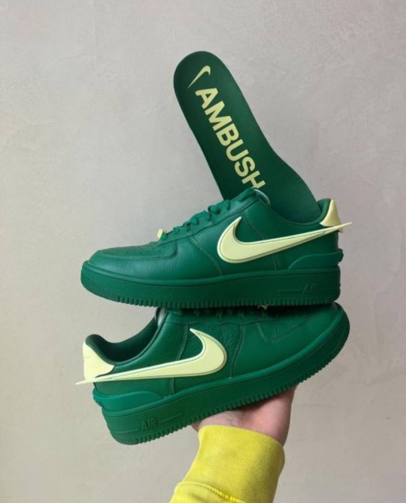 Ambush x Airforce 1 low sp pine green No less